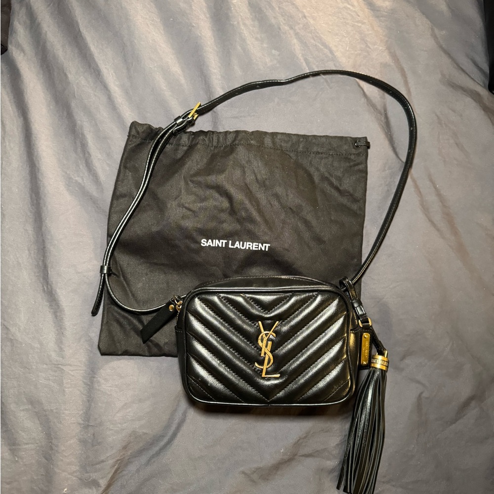 Saint Laurent Lou Belt Bag in Quilted Leather